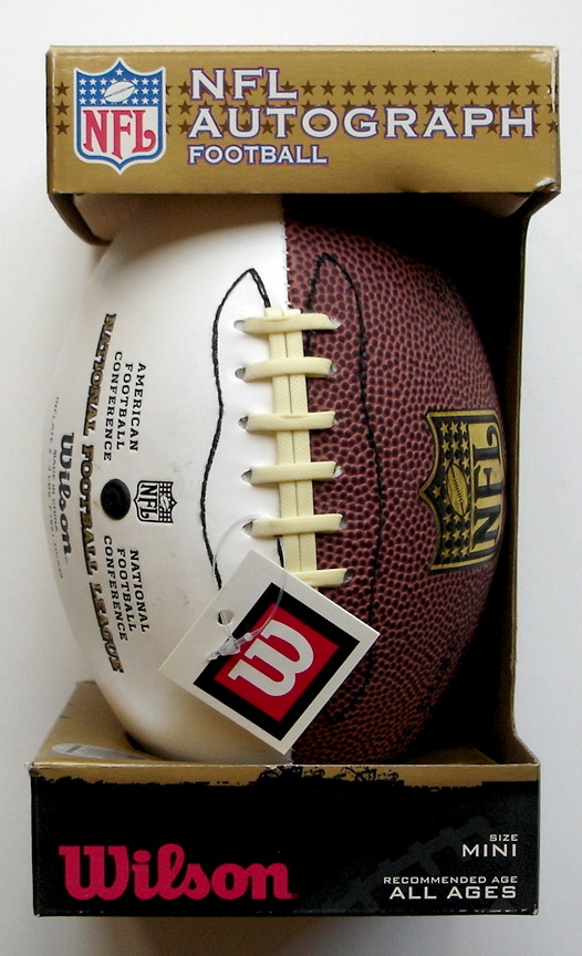 wilson nfl mini football