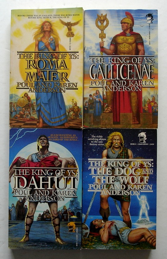 The King Of YS 4 Book SET Roma Mater Gallicenae Dahut The Dog The king of ys 4 book set roma mater gallicenae dahut the dog